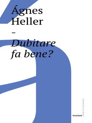 cover image of Dubitare fa bene?